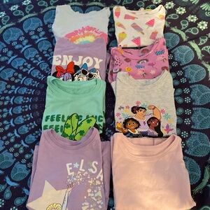 📿📿8 short sleeve girls size 4 tops